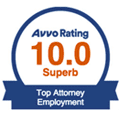 AVVO Top Attorney Employment